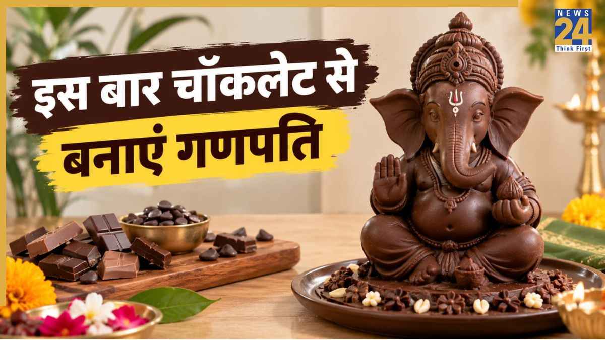 Chocolate Ganpati DIY