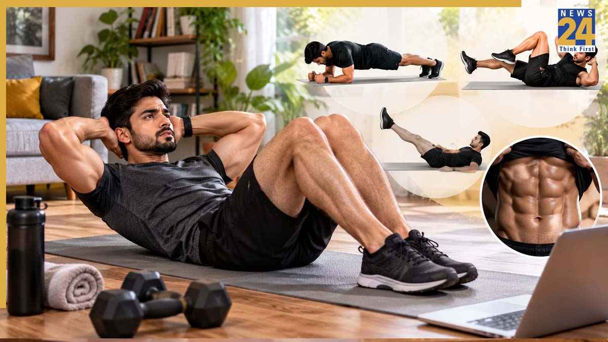 10 Minute Home Ab Workout No Equipment