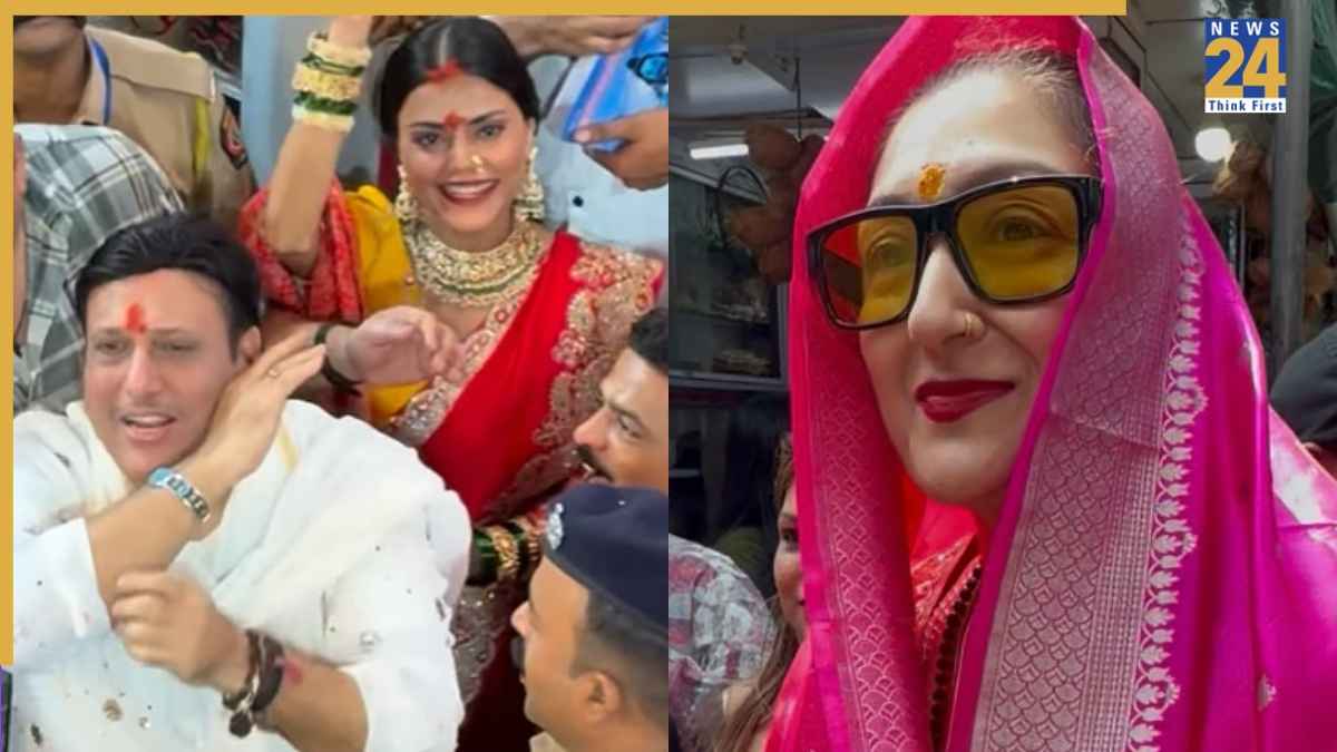 गोविंदा संग लालबागचा राजा के दरबार में पहुंचीं रूमर्ड गर्लफ्रेंड कोमल रानी, सुनीता आहूजा ने दिया रिएक्शन