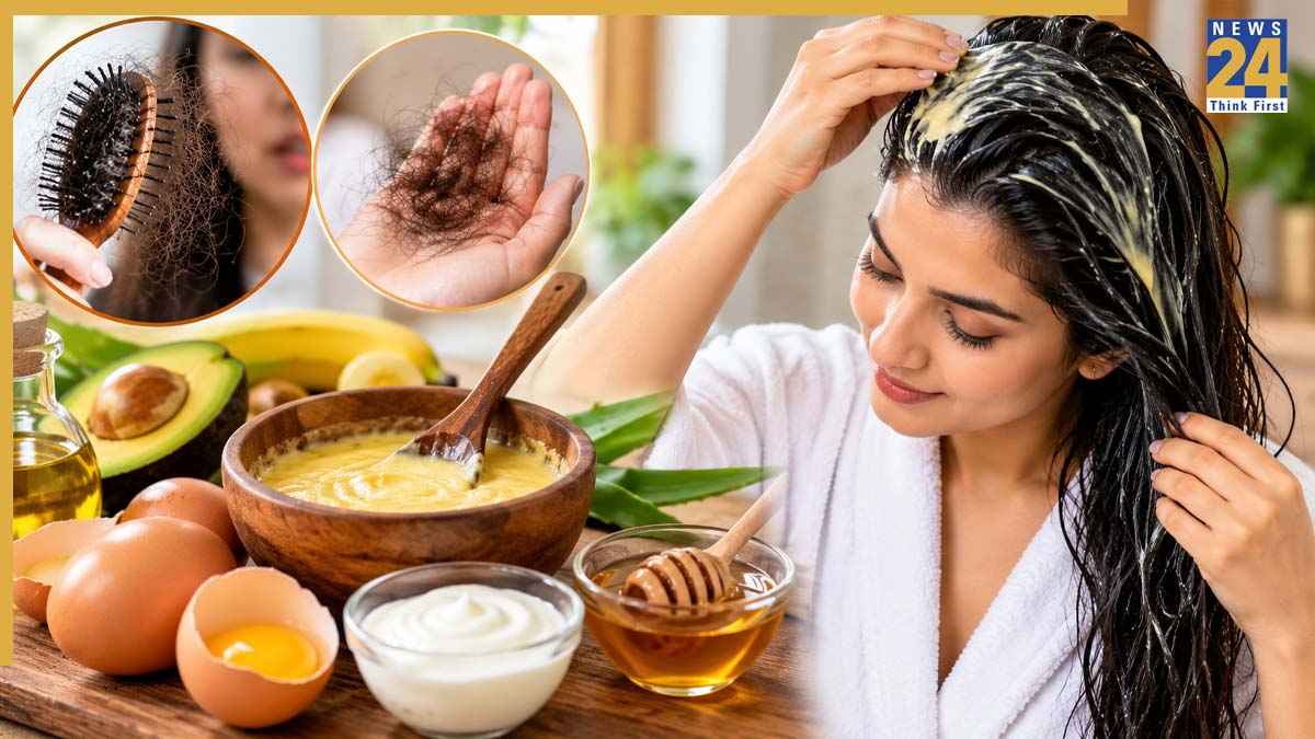 बाल झड़ने और टूटने से हैं परेशान? अंडे में मिलाएं ये चीजें, घर पर बनाएं हेयर मास्क