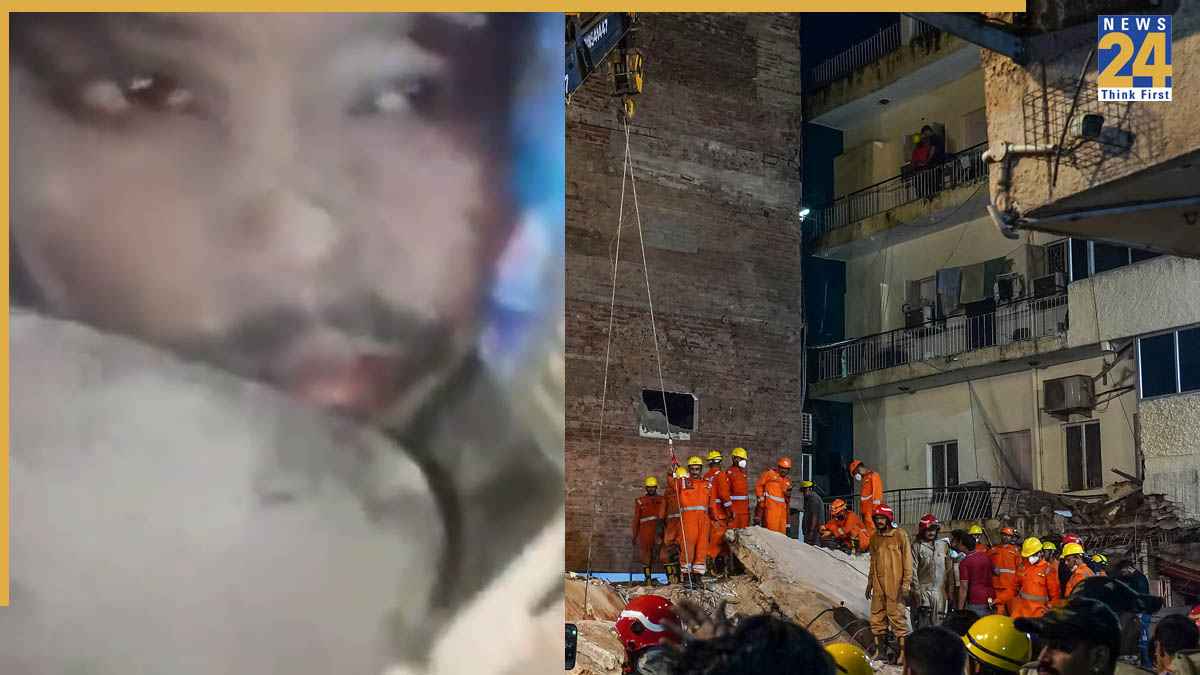 delhi | satya niketan | building collapse