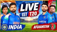 IND vs AFG 1st T20 Live
