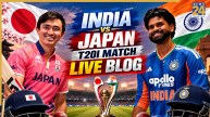 India vs Japan T20I Live Score