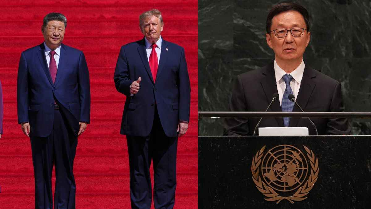 इधर जिनपिंग के लिए ट्रंप ने बिछाए रेड कार्पेट, उधर UNGA में चीन ने US पर बोला तीखा हमला
