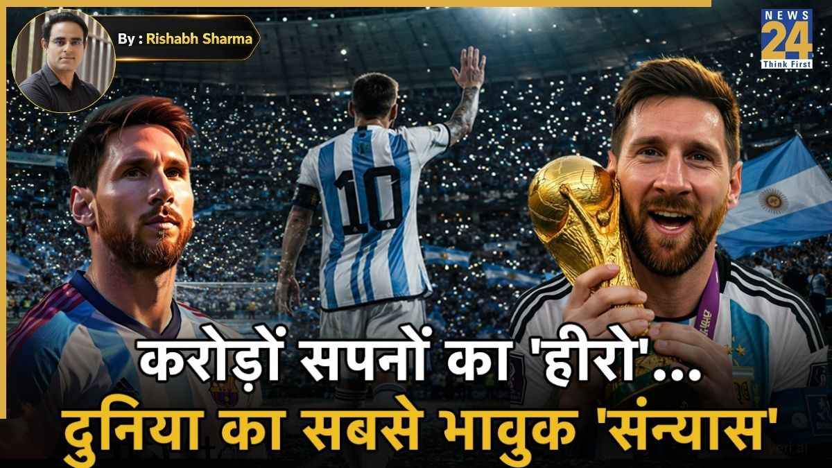 एक जर्सी, एक जादू और करोड़ों आंखों में आंसू… लियोनेल मेसी के संन्यास ने बदल दी फुटबॉल की कहानी!