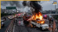 नोएडा: LPG सिलेंडर से भरे ट्रक में लगी आग, एलिवेटेड रोड पर हुआ हादसा, लाखों का नुकसान