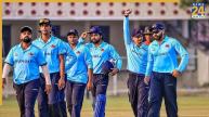 Siddesh Lad with Team India