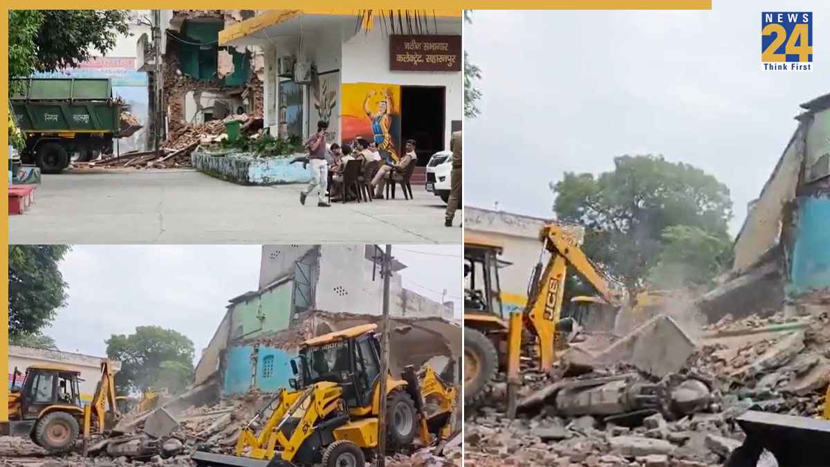 सहारनपुर कलेक्ट्रेट में मस्जिद पर चला बुलडोजर, SP सांसद इकरा हसन हाउस अरेस्ट, ढांचे पर लंबे समय से था विवाद