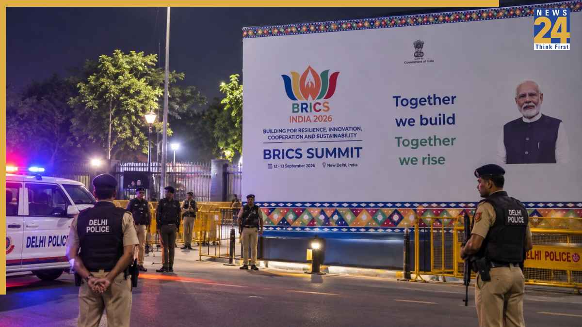 ब्रिक्स समिट को लेकर दिल्ली में कड़ी सुरक्षा, 15 हजार पुलिसकर्मी और अर्धसैनिक बलों की 200 कंपनियां तैनात