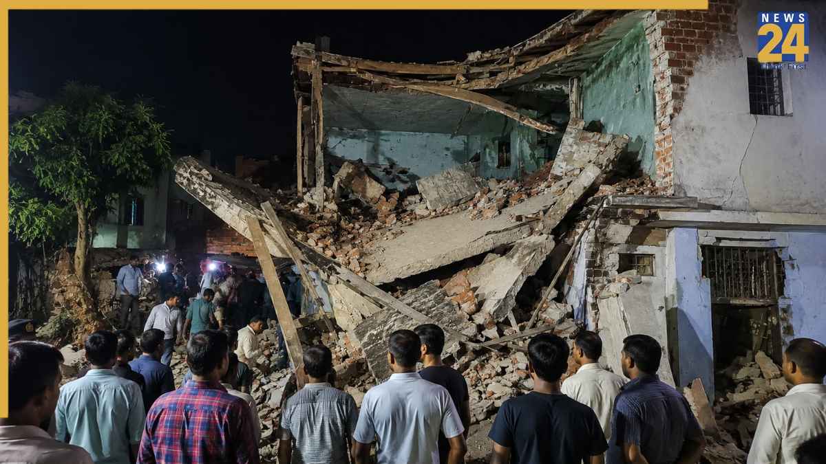 ग्वालियर में आधी रात आशियाना, मलबे में दबकर मां और मासूम बेटे की मौत
