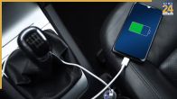 phone charging in car