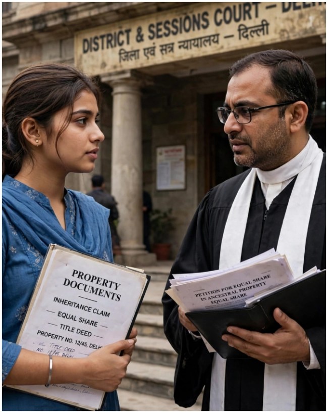 बेटी कब जा सकती है अदालत?