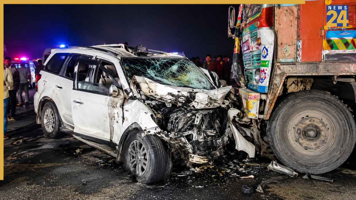 मौत बनकर दौड़ रहा था ट्रक! गोंदिया में SUV को मारी जोरदार टक्कर, 6 की मौत