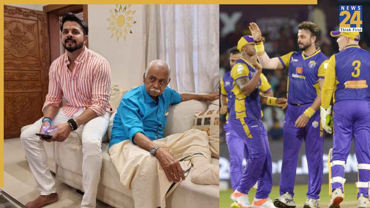 पूर्व भारतीय क्रिकेटर एस श्रीसंत के सिर से उठा पिता का साया, 89 साल की उम्र में हुआ निधन