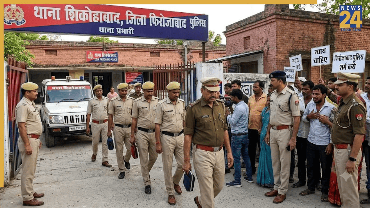 फिरोजाबाद में लात मारने से प्रेग्नेंट महिला की मौत, 2 दरोगा समेत 6 पुलिसकर्मी सस्पेंड