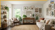 How to decorate walls without drilling holes