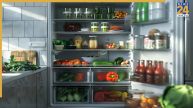 you should never place in fridge door 