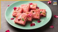 Gulab Burfi Recipe