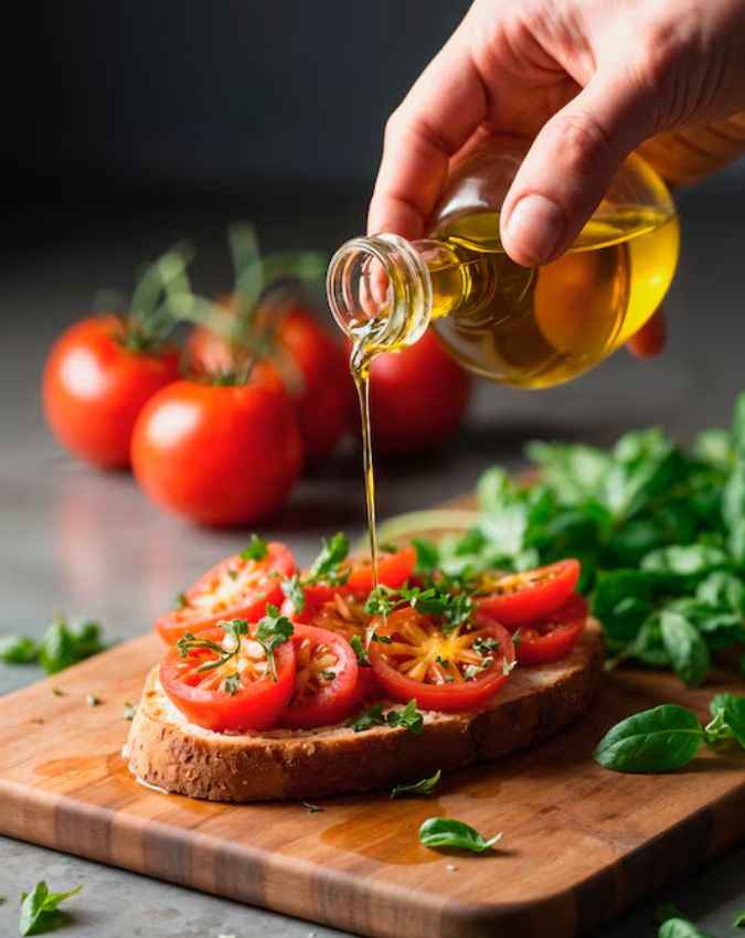सब्जियों में जरूरत से ज्यादा तेल डालना  