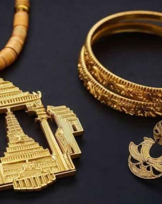 टेंपल ज्वेलरी ईयररिंग्स से दिखें खास 