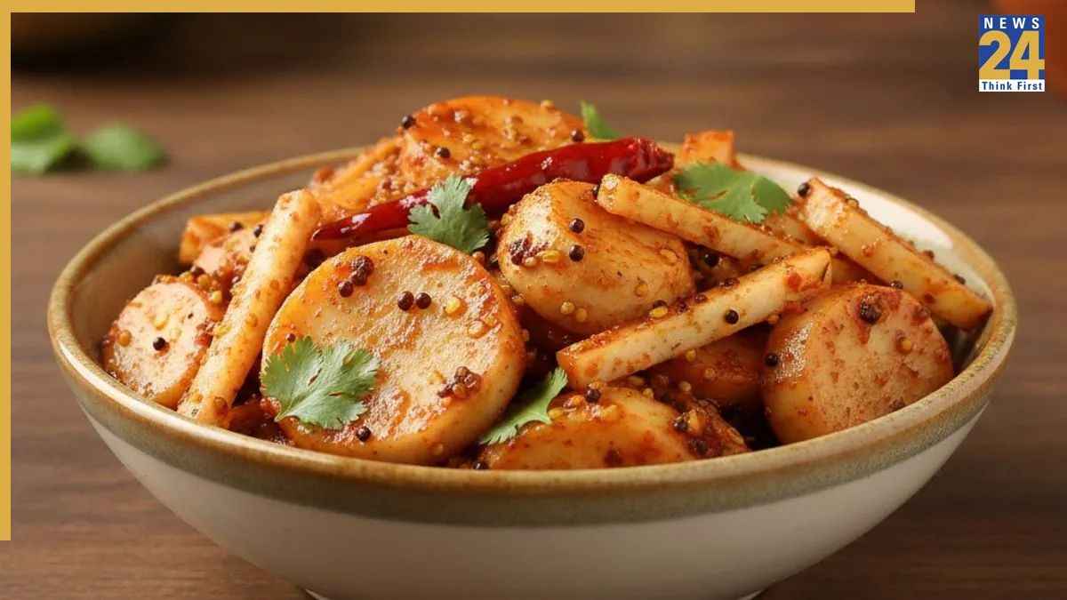 how to make mooli ka achar radish pickle at home