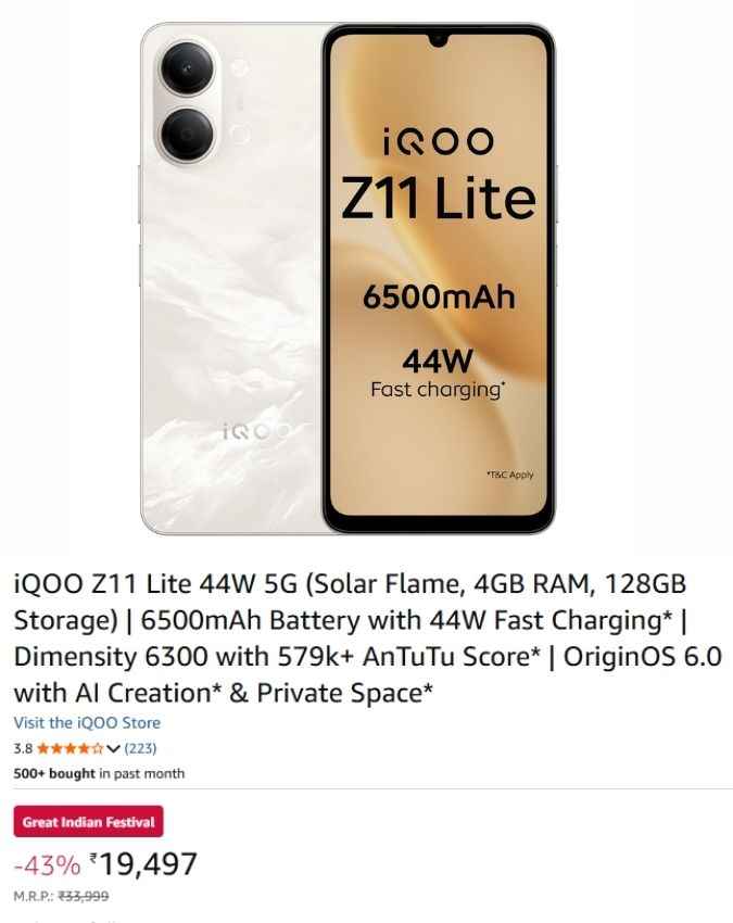 iQOO Z11 Lite 5G