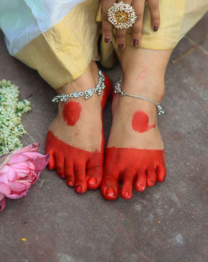 ट्रेडिशनल पतली पायल 