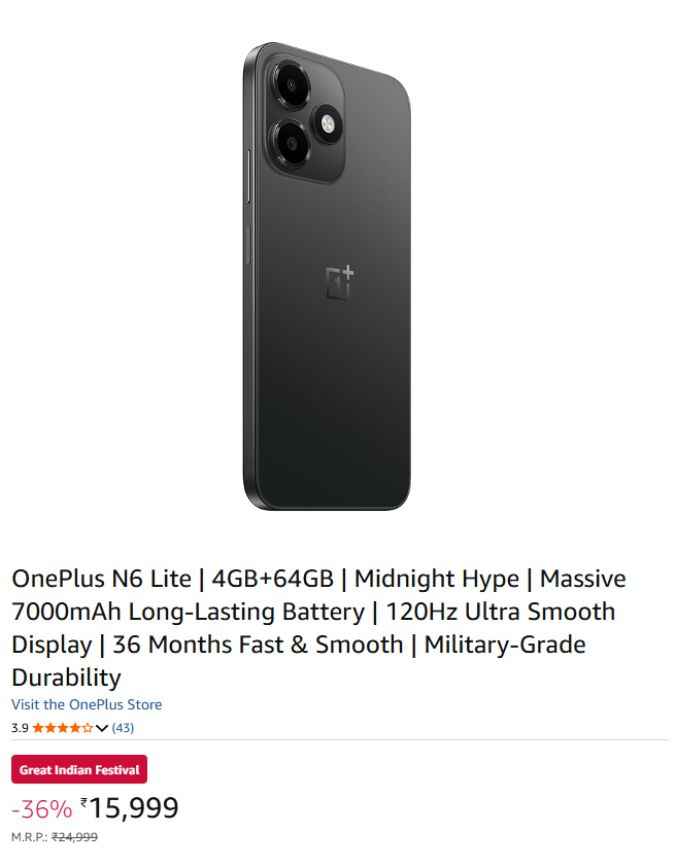 OnePlus N6 Lite