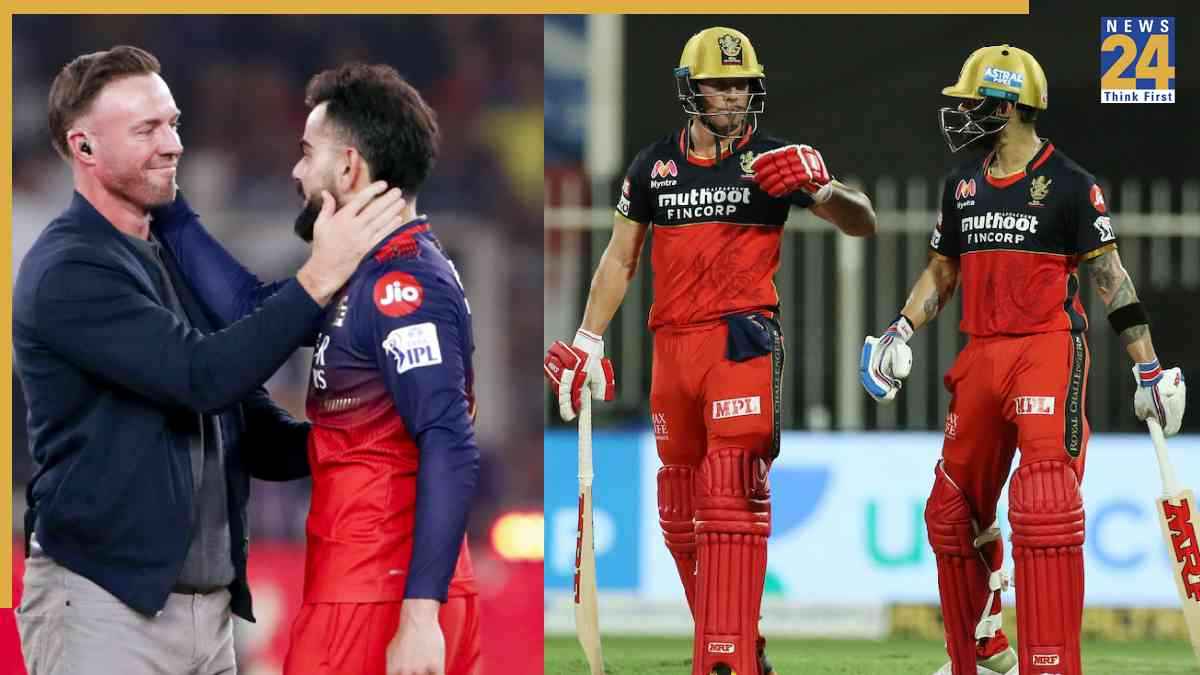 AB de Villiers and Virat Kohli