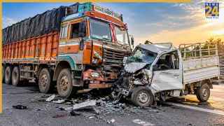 महाराष्ट्र: ट्रक और पिकअप की टक्कर में 7 की मौत, 19 घायल