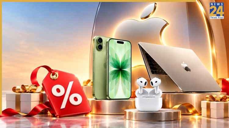 Apple के फेस्टिव ऑफर में ₹15,000 तक की छूट, नए AirPods भी लॉन्च