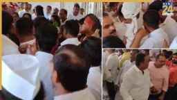 लखनऊ के कांग्रेस ऑफिस में भिड़े अजय राय और ममता चौधरी के समर्थक, दोनों तरफ से बरसे जूते