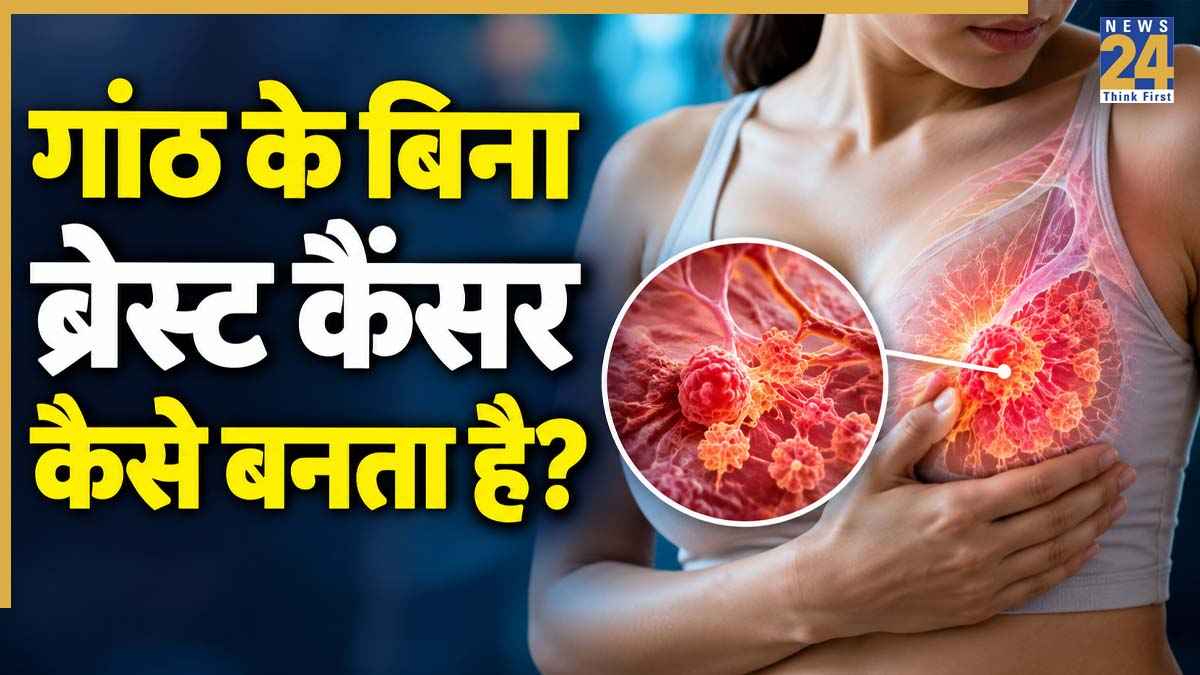 breast cancer symptoms without lump stan cancer kab hota hai