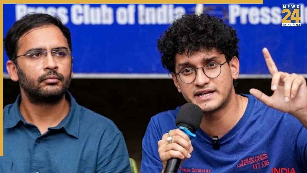 CJP leaders Ashutosh Ranka and Sourav Das