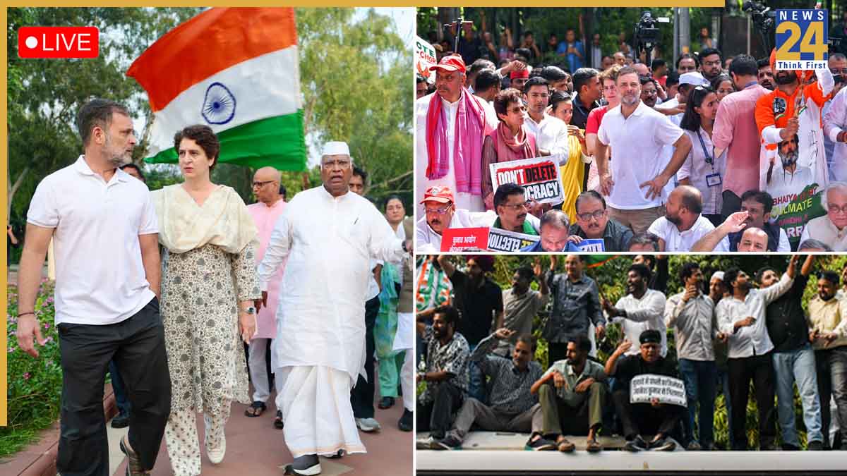 INDIA Bloc March LIVE Updates: सुप्रीम कोर्ट हमारे लिए उम्मीद की किरण है- संजय राउत
