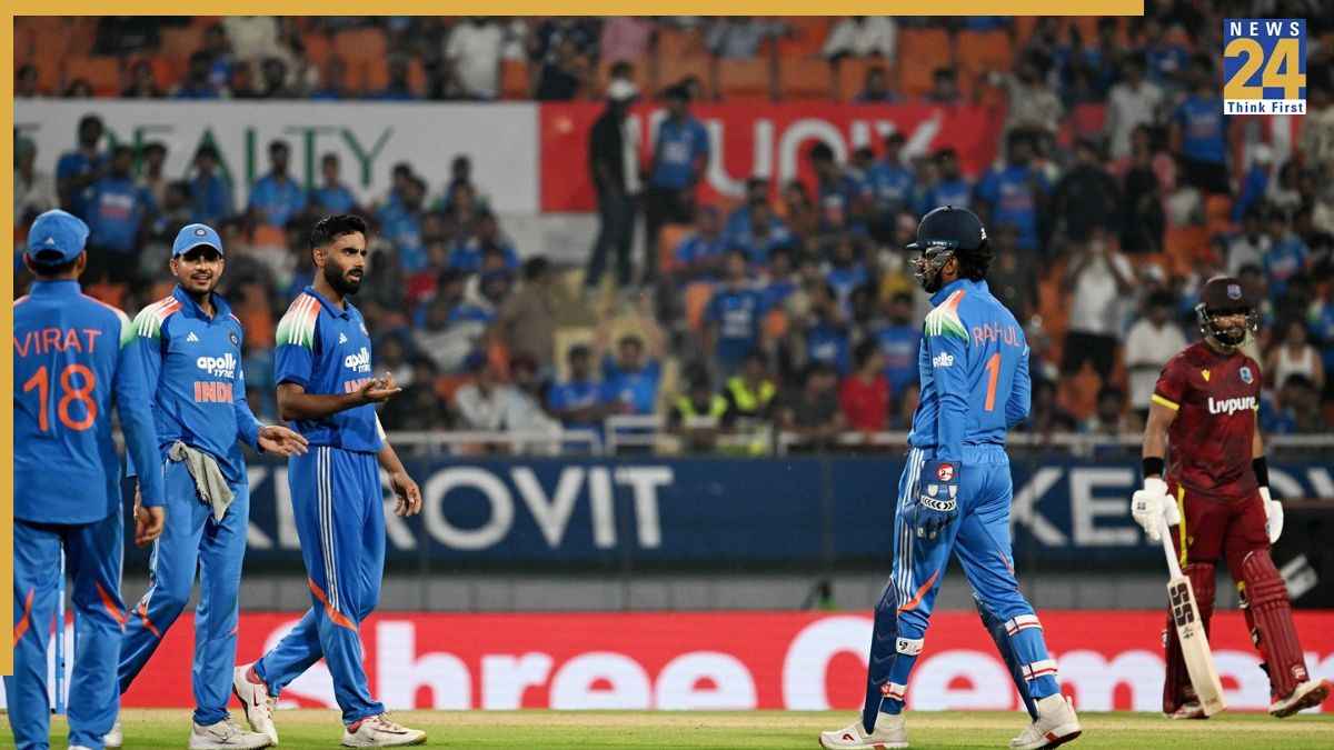 IND vs WI/ Image Source: ANI