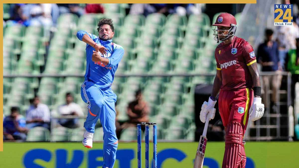 Kuldeep Yadav Image Credit: ANI