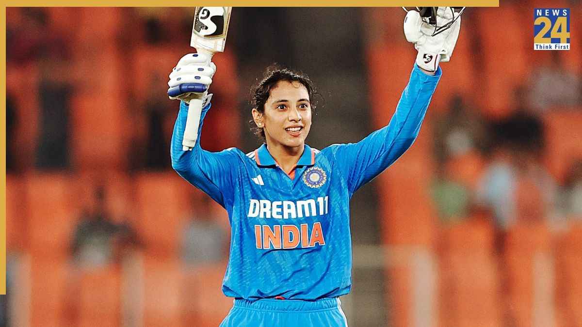 Smriti Mandhana/ Image Source: ANI