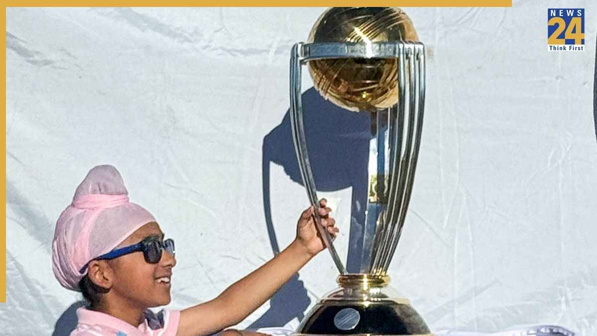 ICC World Cup Trophy/ Image Source: ANI