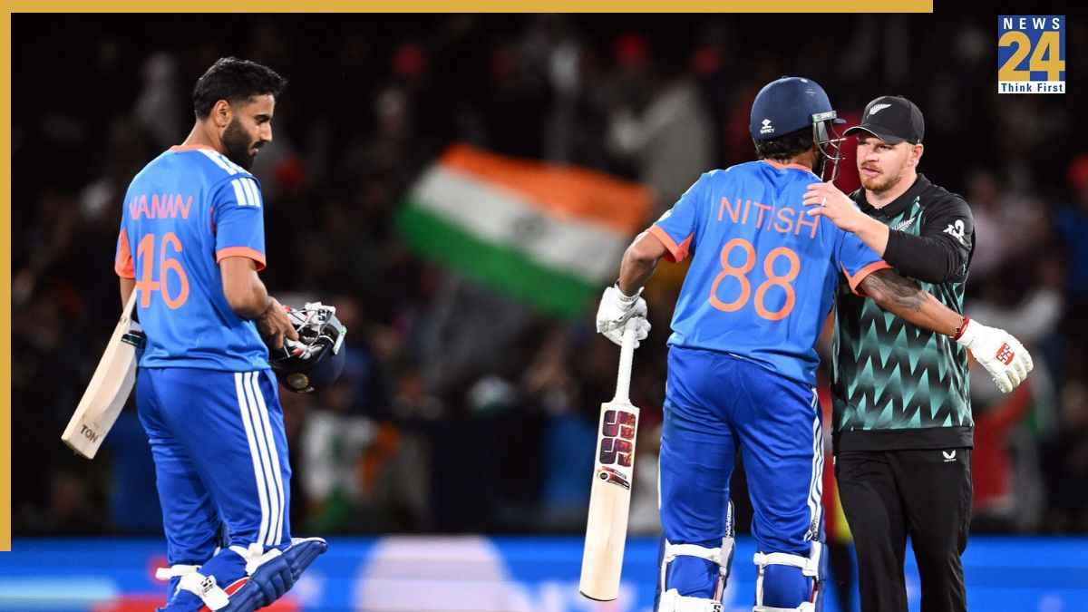 IND vs NZ/ Image Source: ANI