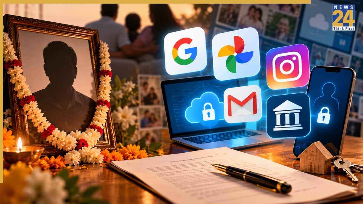 What happens to Google account after death in India