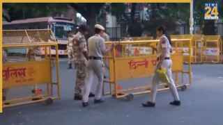 CEC विवाद के बीच दिल्ली में बढ़ी सुरक्षा, विपक्ष के मार्च से पहले कड़ा पहरा