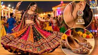 डांडिया खेलते वक्त पसीने से हो जाती हैं बेहाल? डांस से पहले अपनाएं ये टिप्स