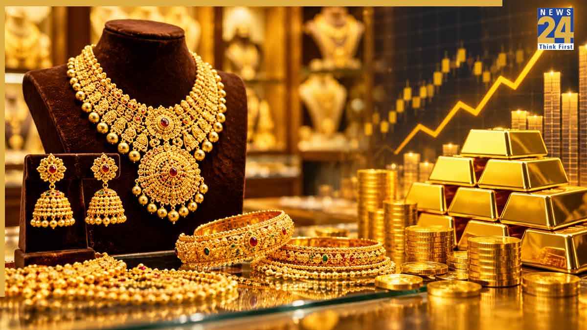 Gold Rate Today 23 October 2026: Gold Price Falls Rs 1300 Check 22k 24k Gold and Silver Rates in Hindi.