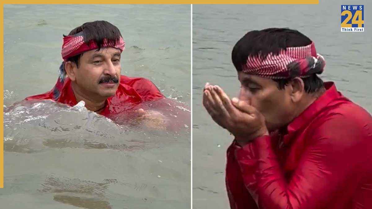 Yamuna river cleaning, Manoj Tiwari, Kiren Rijiju, Chhath Puja, swimming competition, Arvind Kejriwal, Rahul Gandhi