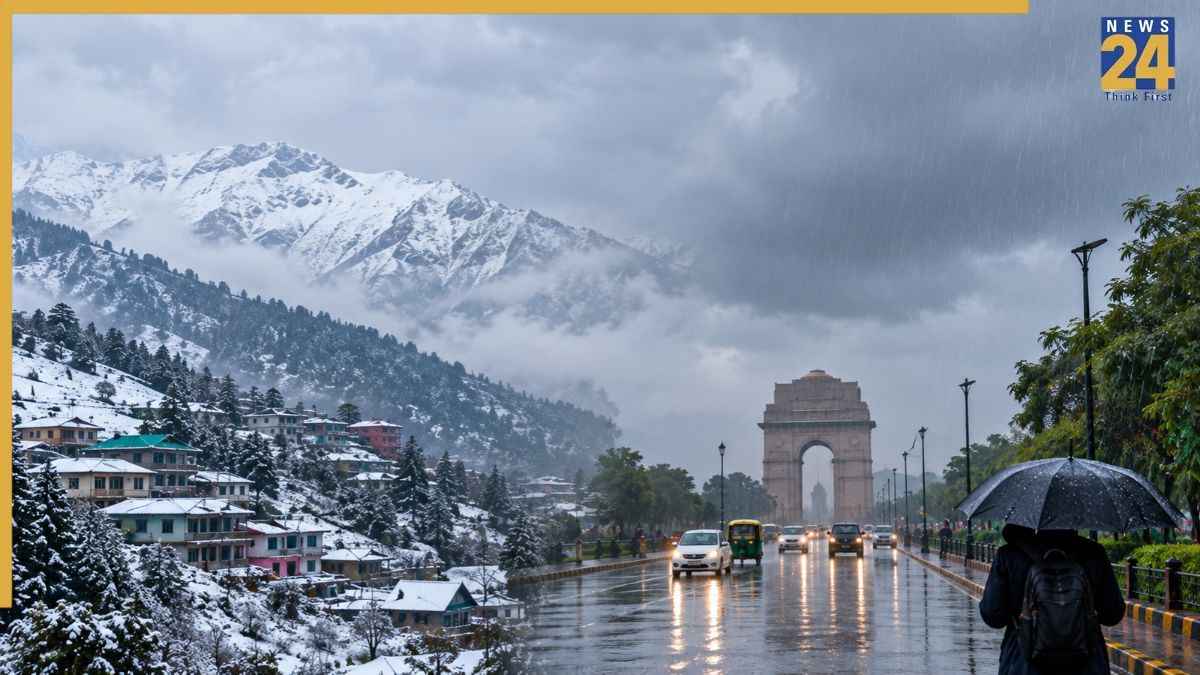IMD Weather Update: पश्चिमी विक्षोभ का असर, पहाड़ों में बारिश-बर्फबारी; दिल्ली-NCR में गिरेगा पारा