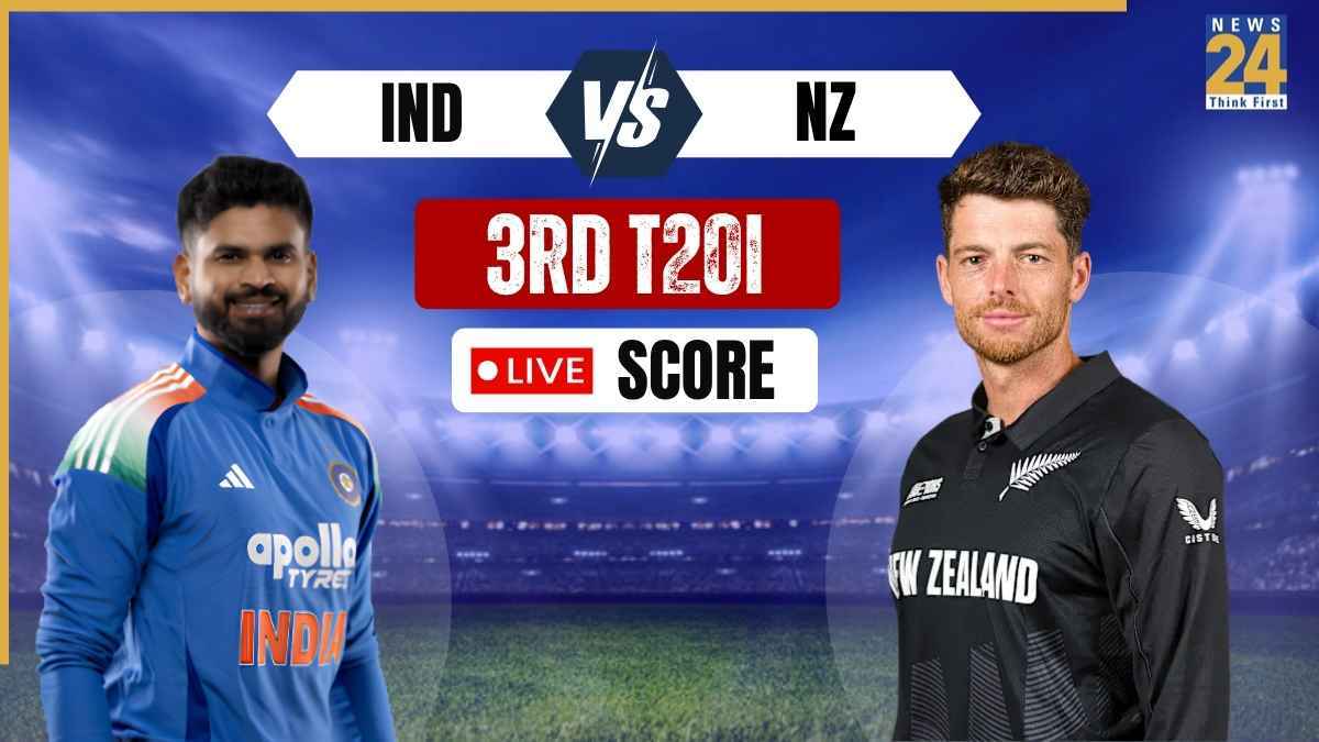 India vs New Zealand 3rd T20I Live Score