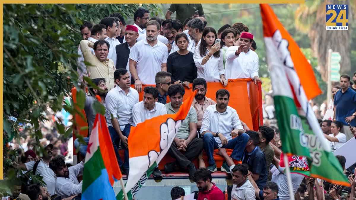 'INDIA' ब्लॉक के सुप्रीम कोर्ट मार्च को लेकर दिल्ली पुलिस ने दर्ज की 2 FIR