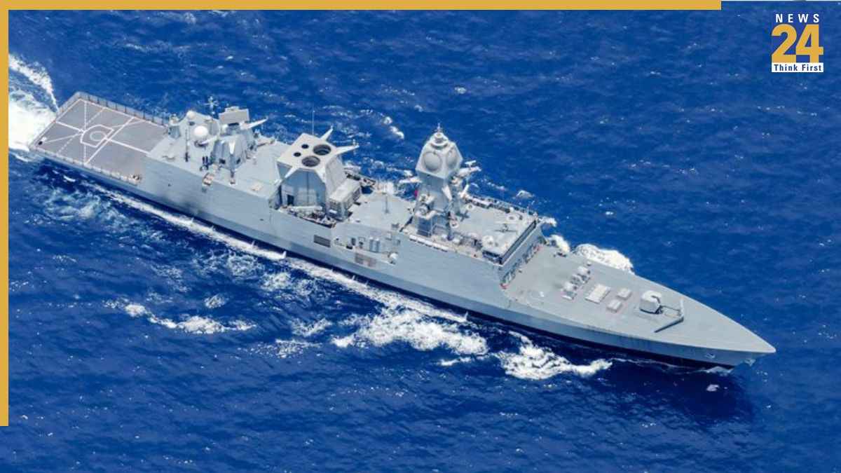Indian Navy stealth ship PTI