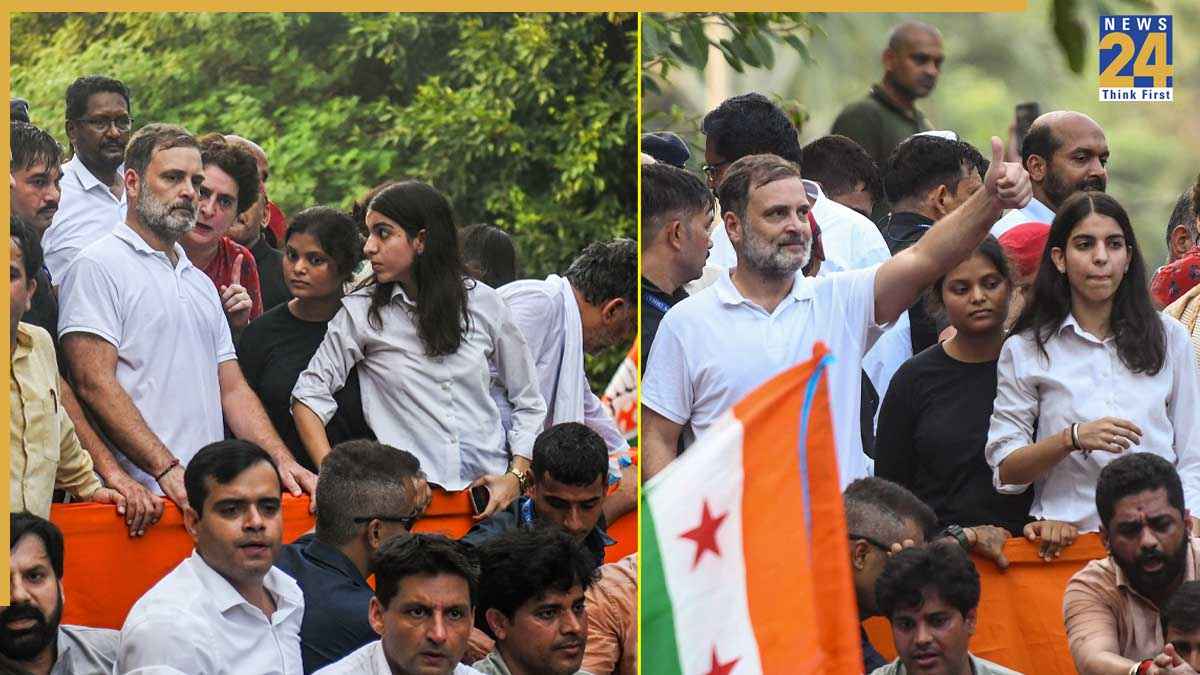 Jannat Bishnoi, Rahul Gandhi Supreme Court March, DUSU, NSUI